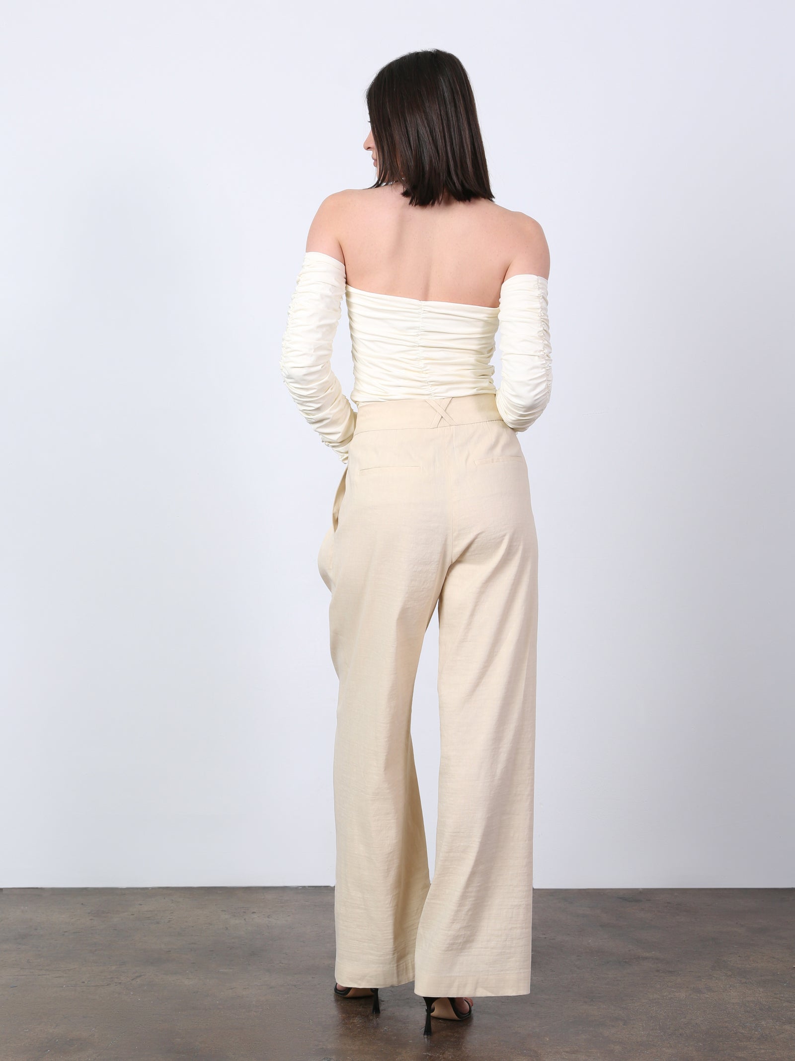 Tailored Linen Trouser