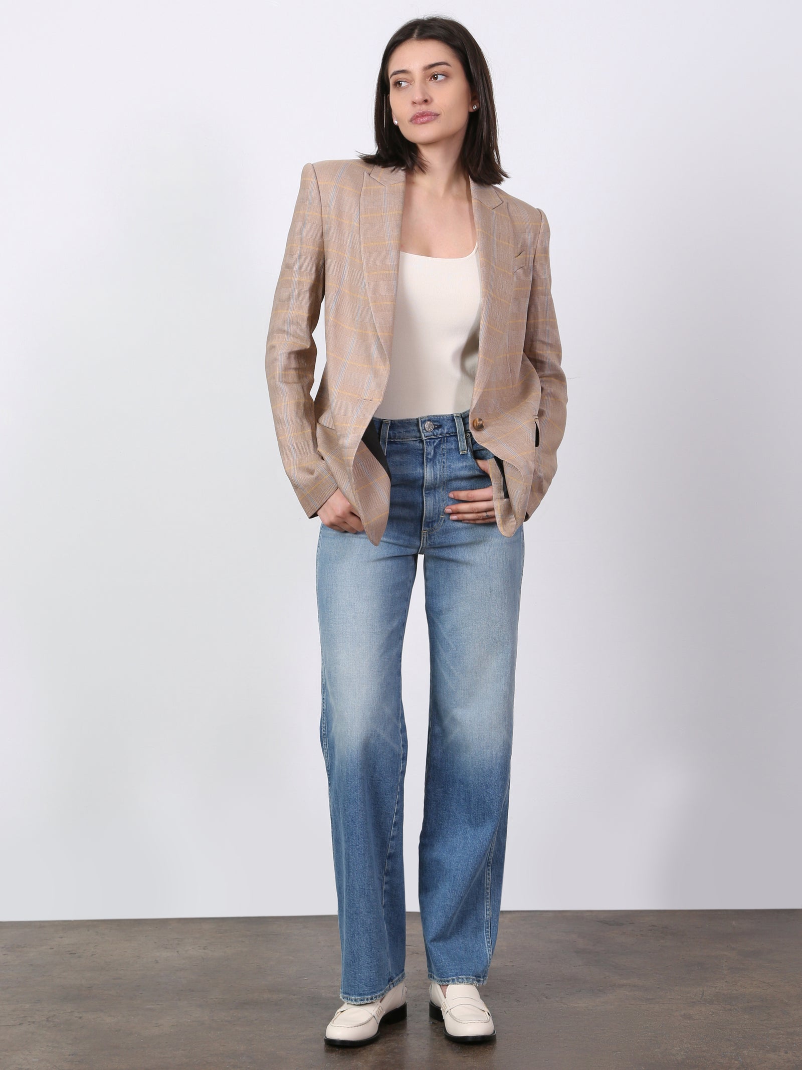 Tricia Wide Straight Jeans
