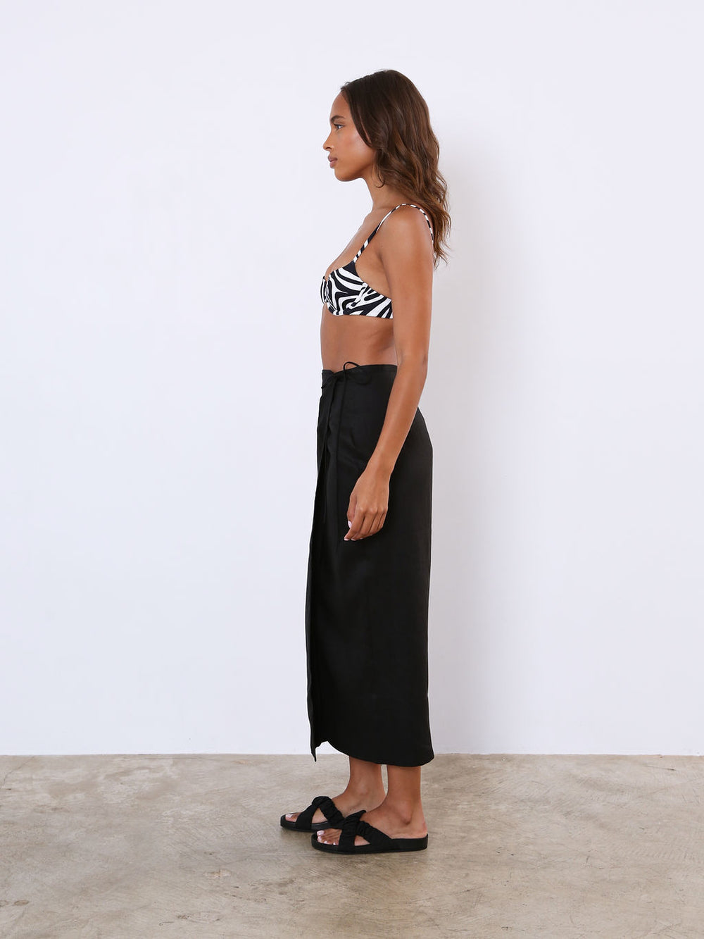 Camilla Wrap Midi Skirt