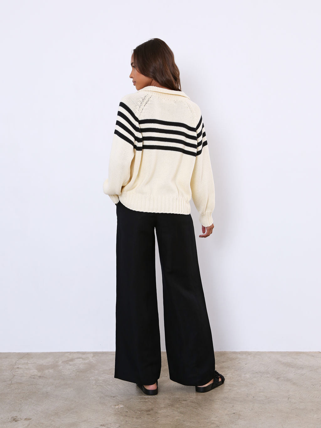 Air Linen Pleated Trouser