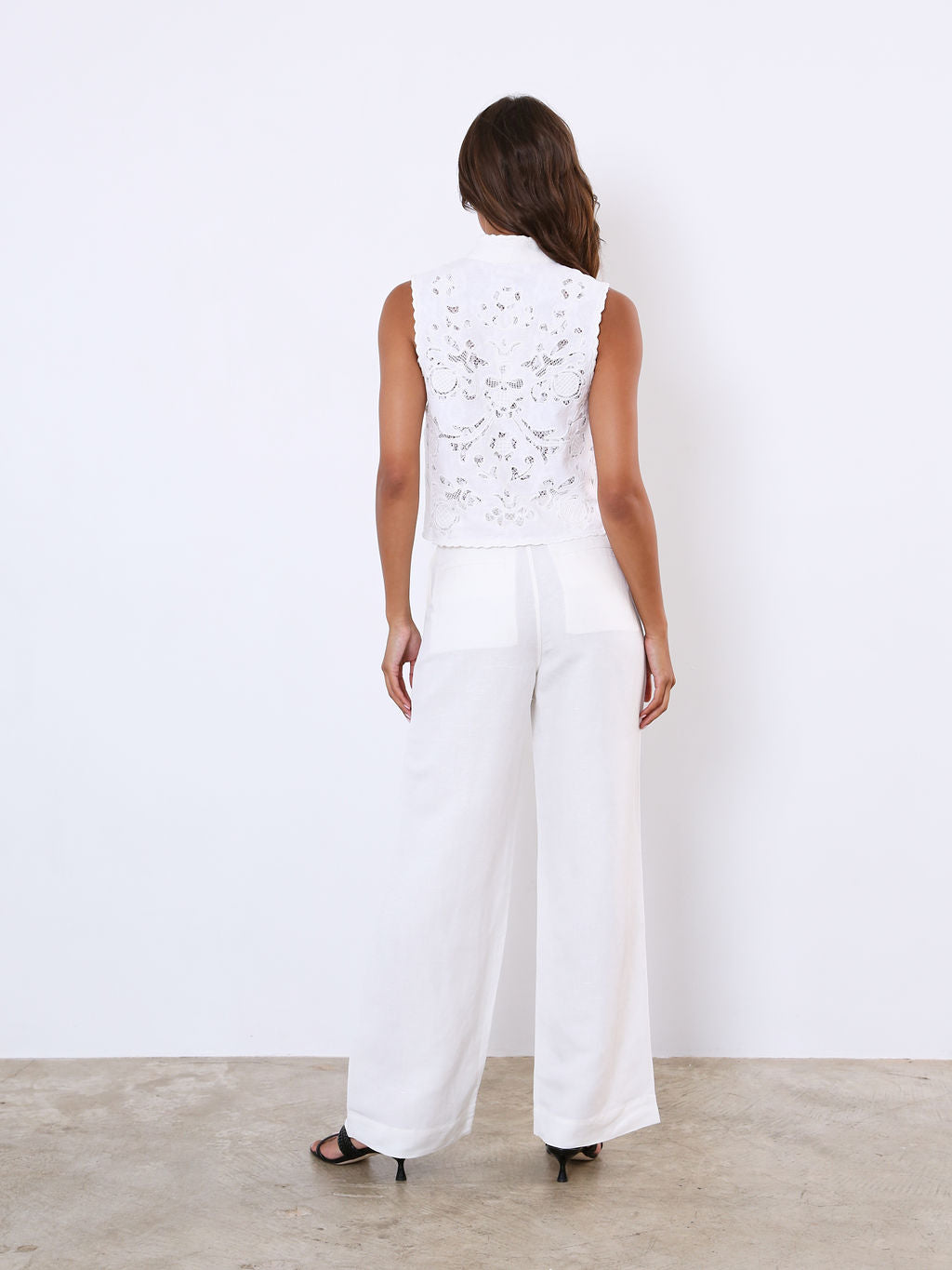 Air Linen Pleated Trouser