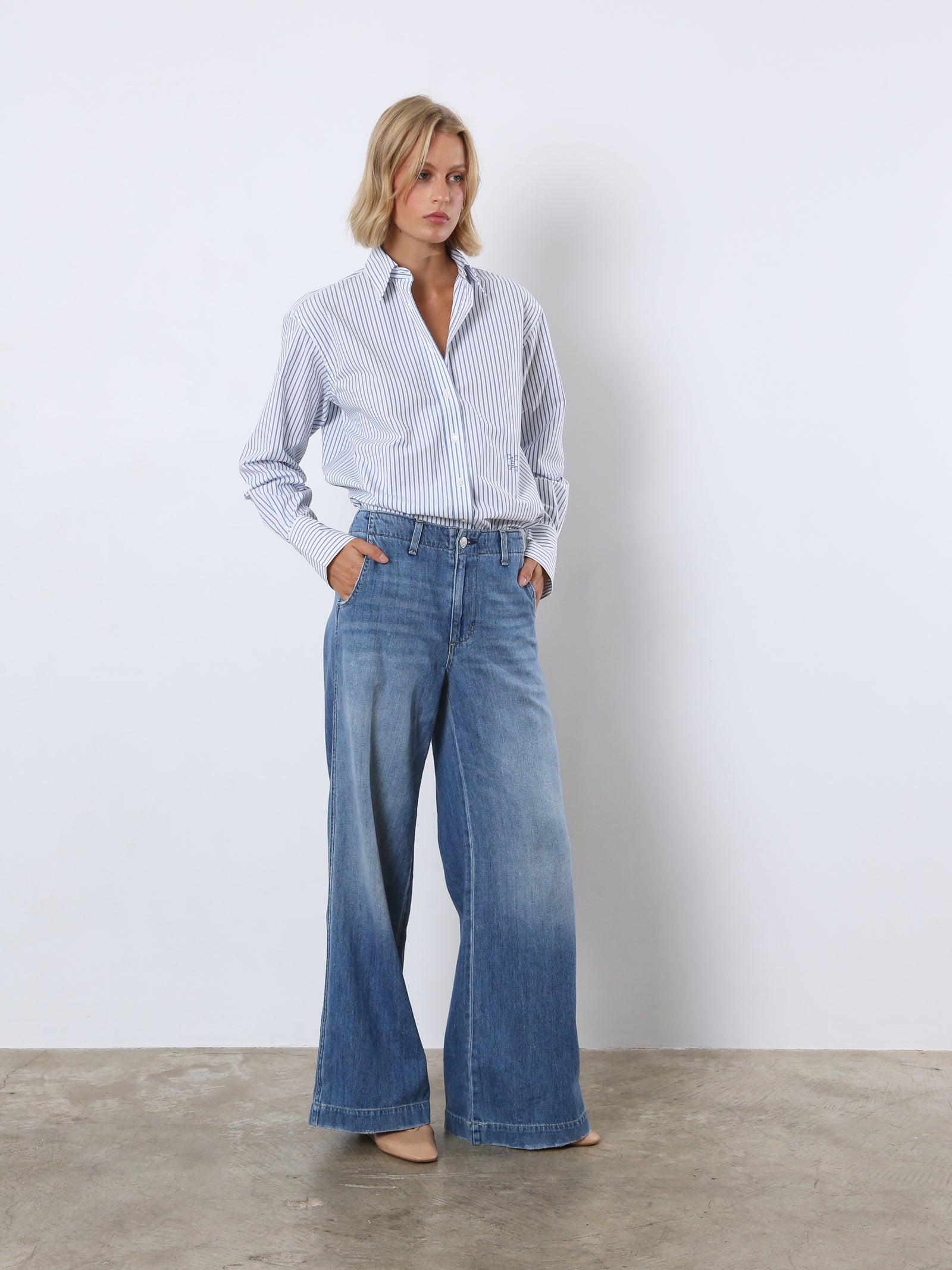 Edith Wide Leg Trouser