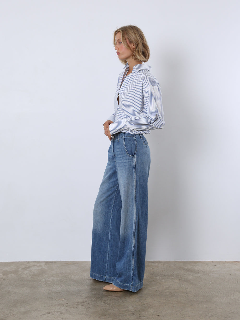 Edith Wide Leg Trouser