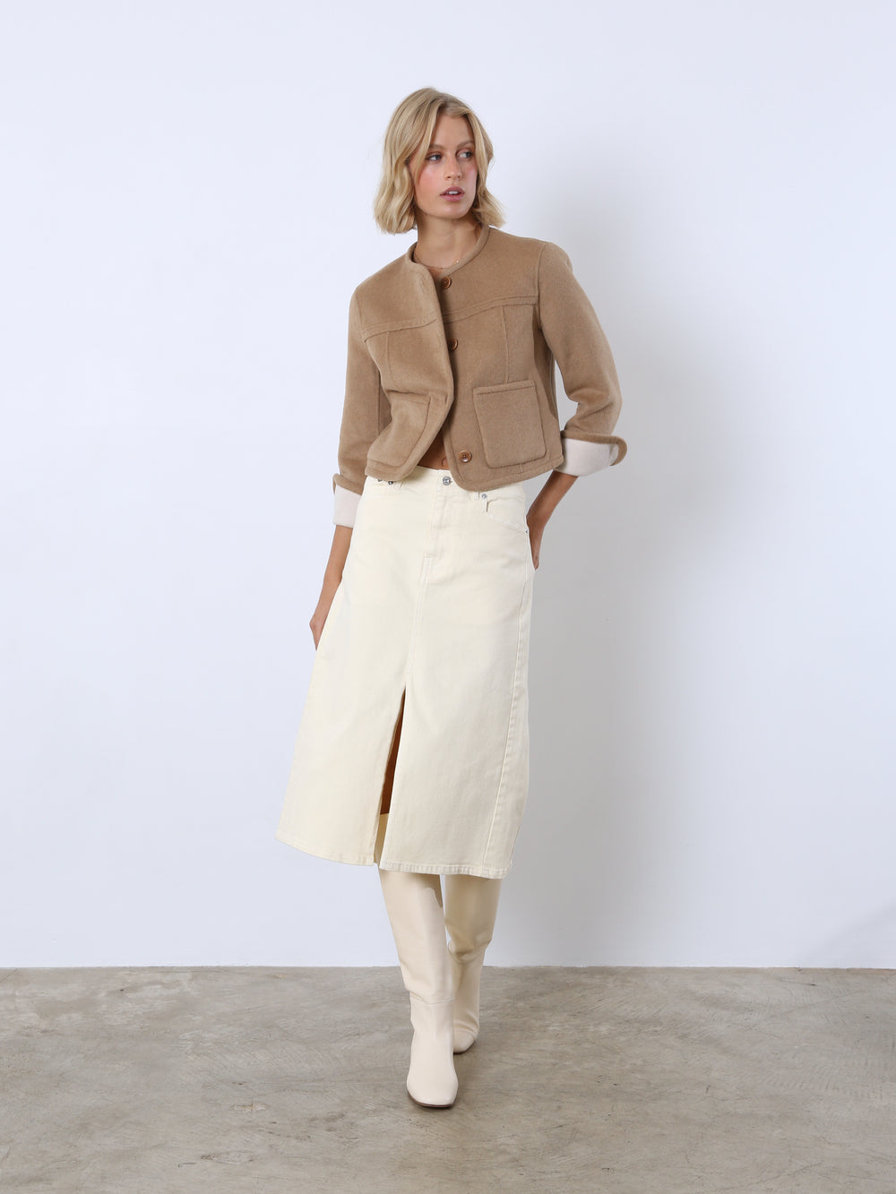 Melton Double Face Jacket