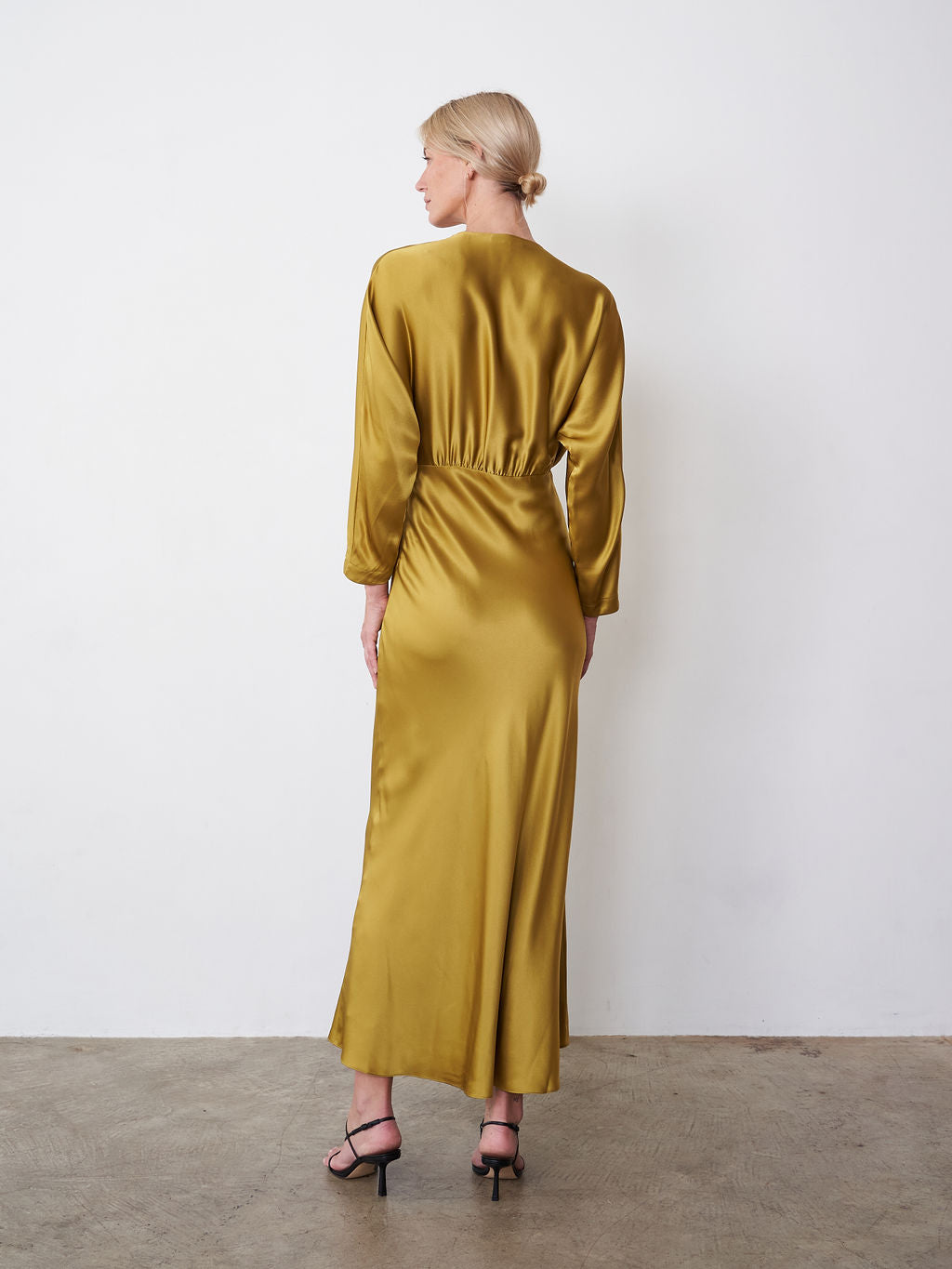 Long Sleeve Wrap Dress