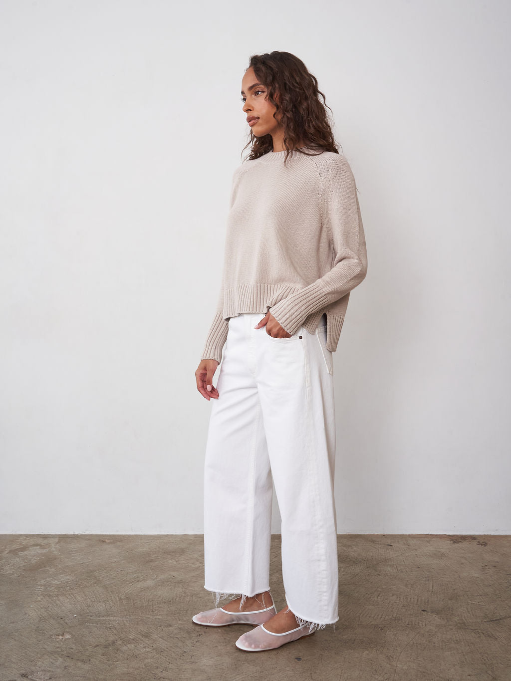 Crew Neck Long Sleeve