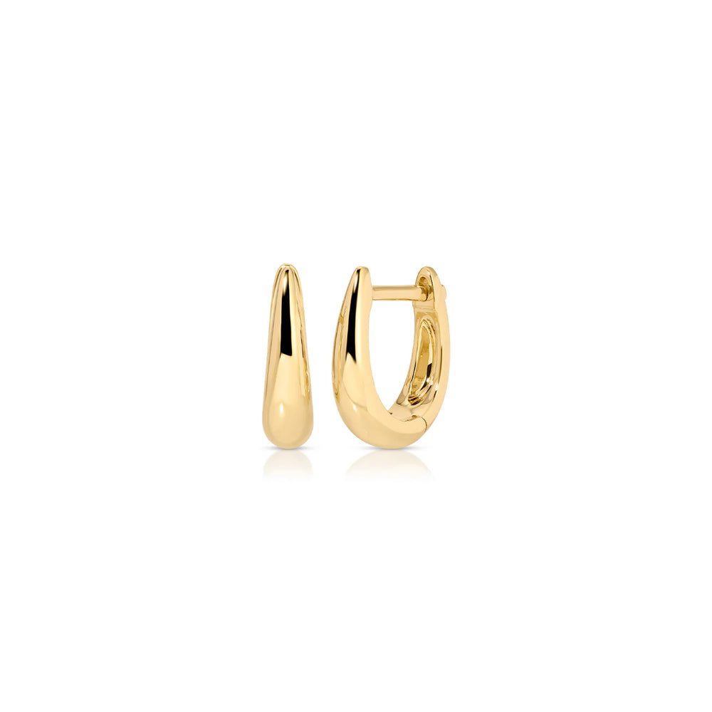 14KY Gold Mini Maeve Huggie Earrings