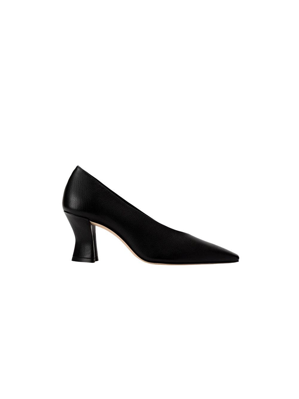 Camellia Leather Pump