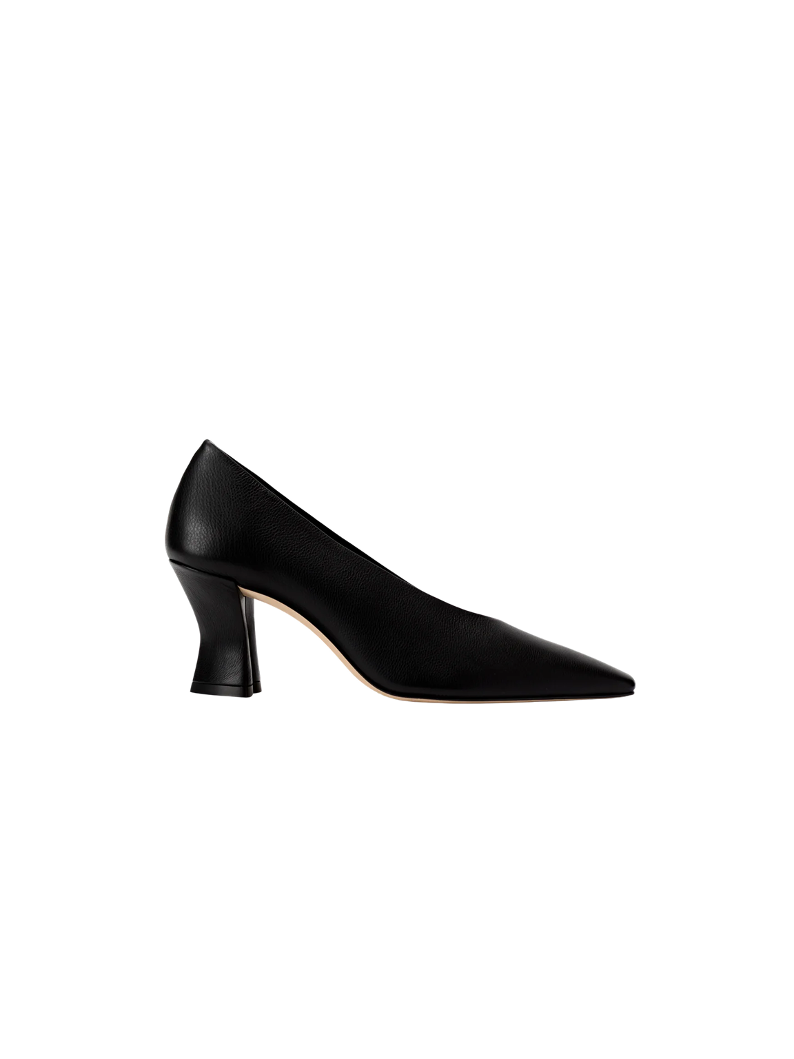 Camellia Leather Pump