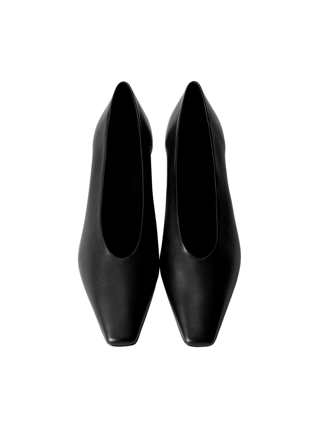 Camellia Leather Pump