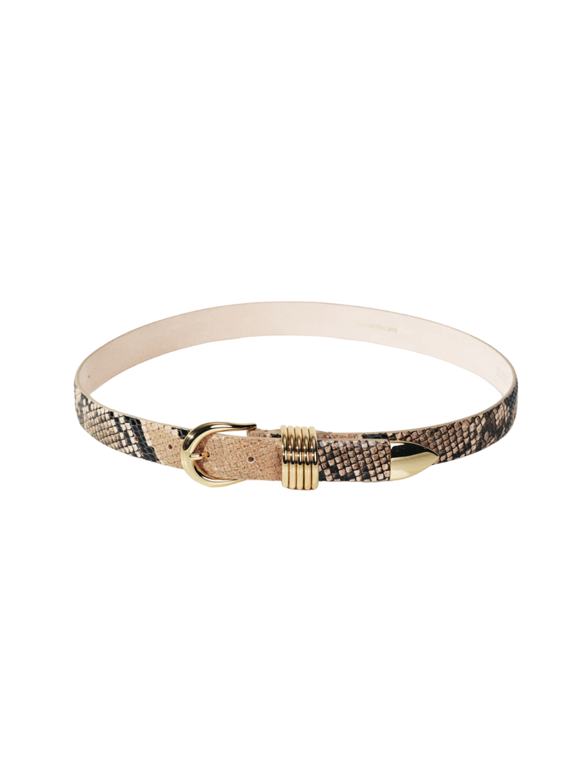 Mija Snake Embossed Belt