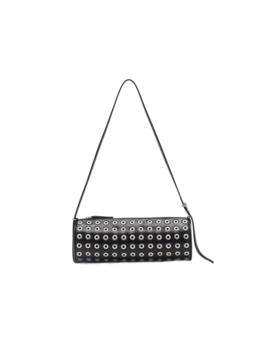 Silo Bag in Eyelet Covered Nappa