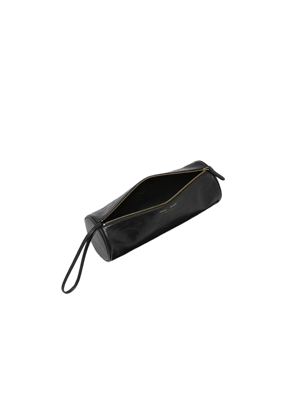 Silo Clutch in Shiny Calf