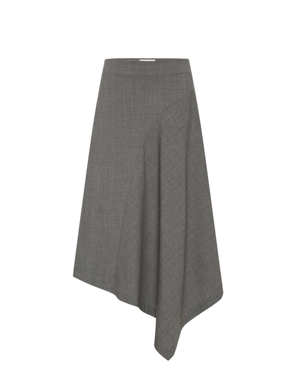 Wool Asymm Skirt