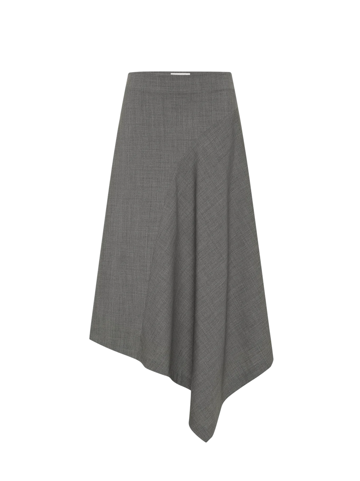 Wool Asymm Skirt