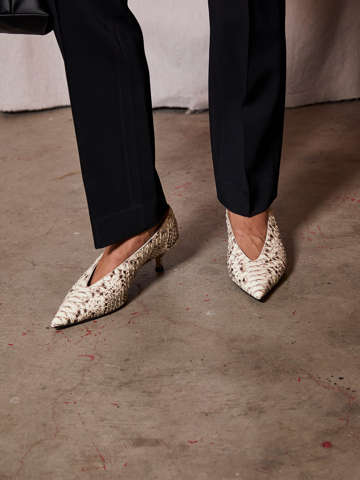 Babouche Kitten Heel