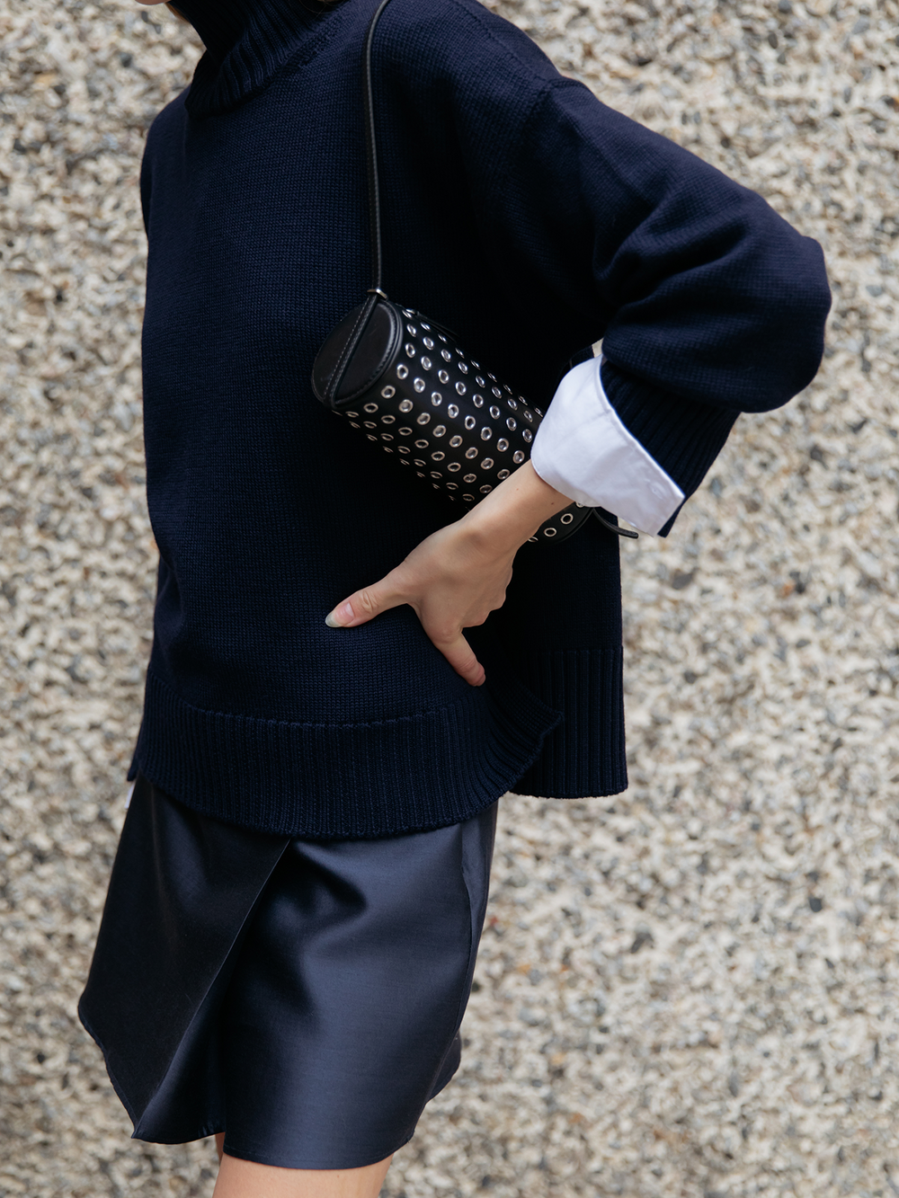 Merino Soft Boxy Turtleneck