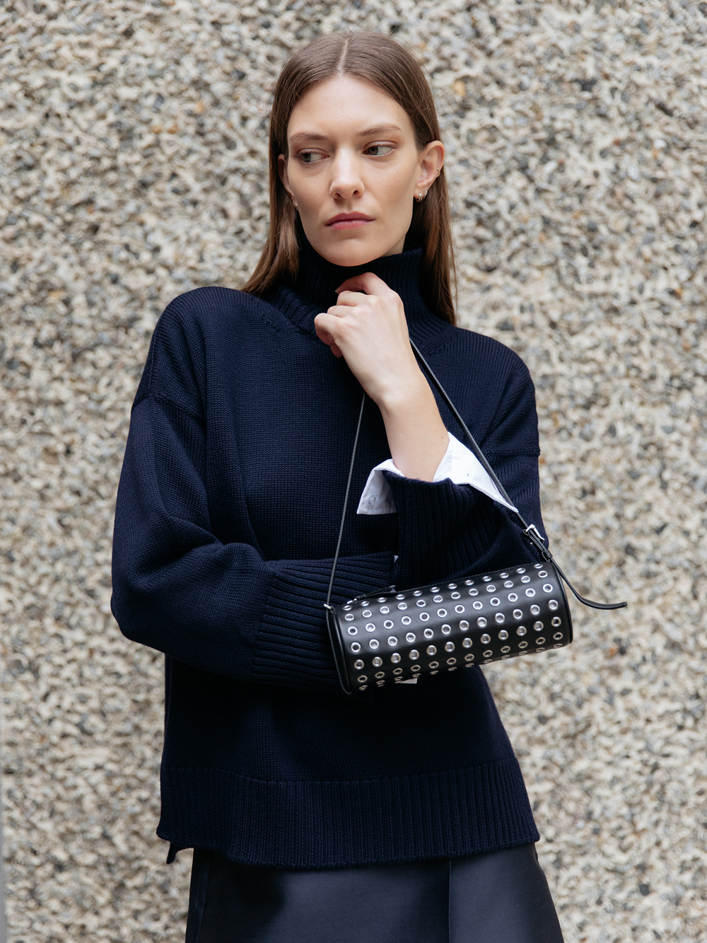 Merino Soft Boxy Turtleneck