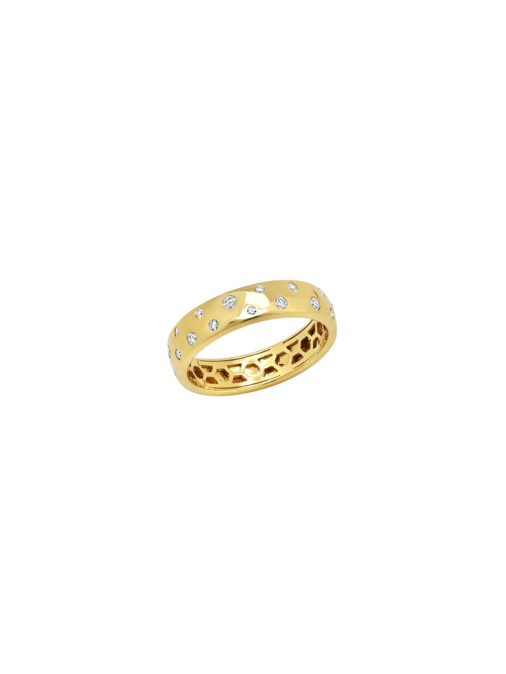 Diamond Polka Dot Ring