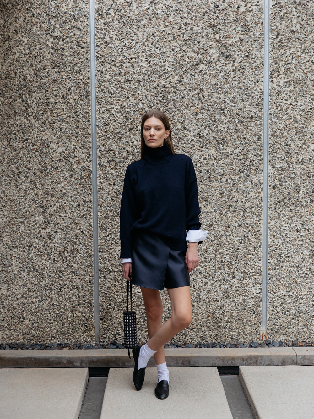 Piper Skirt - Navy