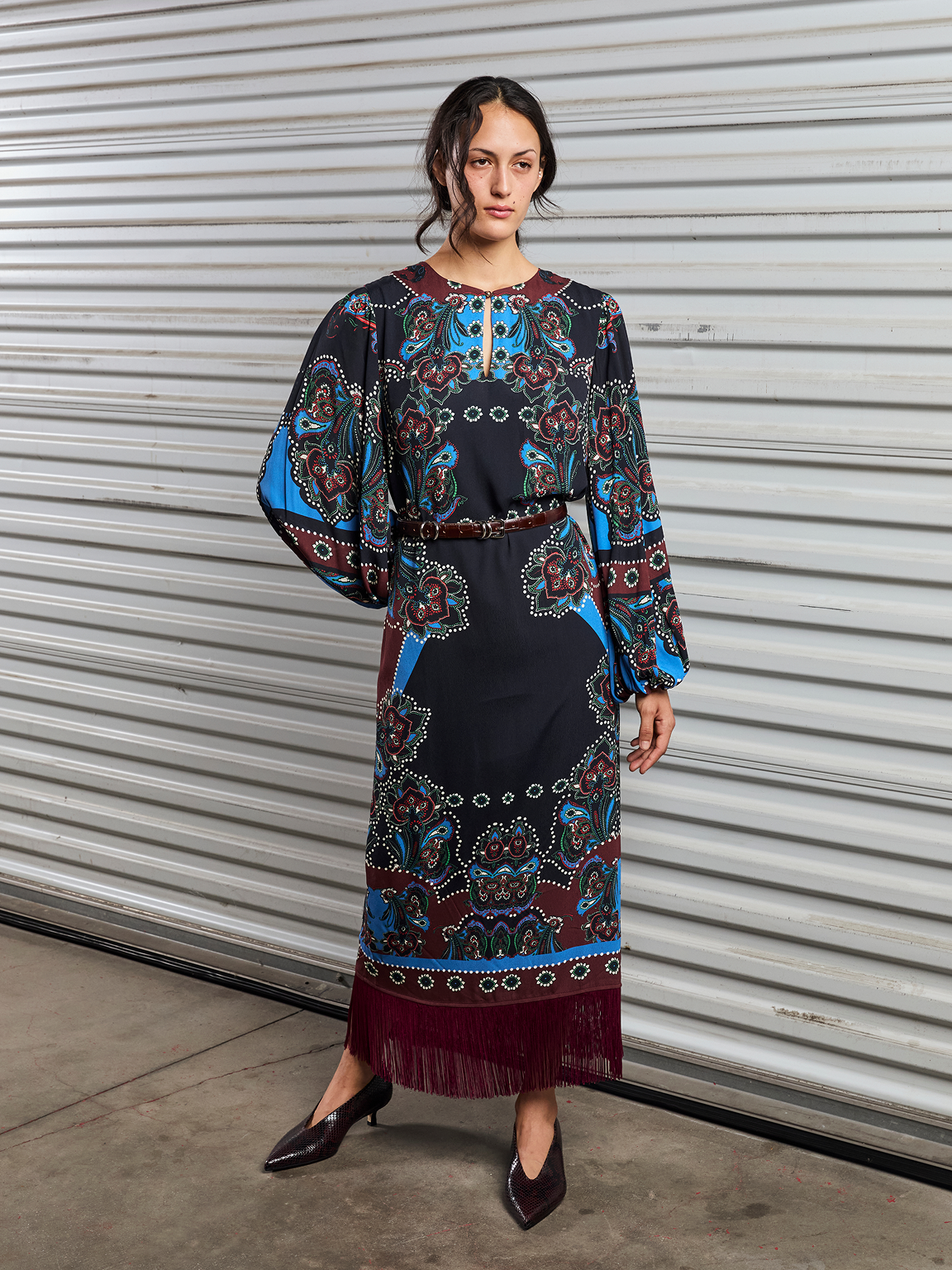 Millicent Crepe Dress