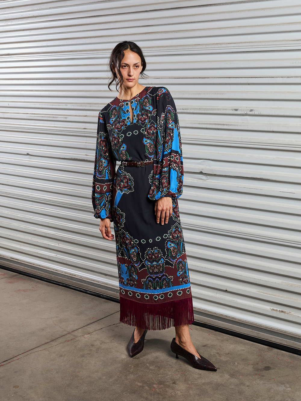 Millicent Crepe Dress