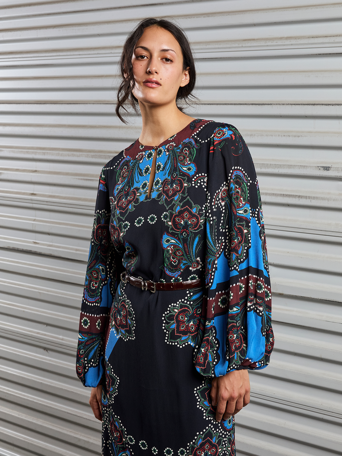 Millicent Crepe Dress