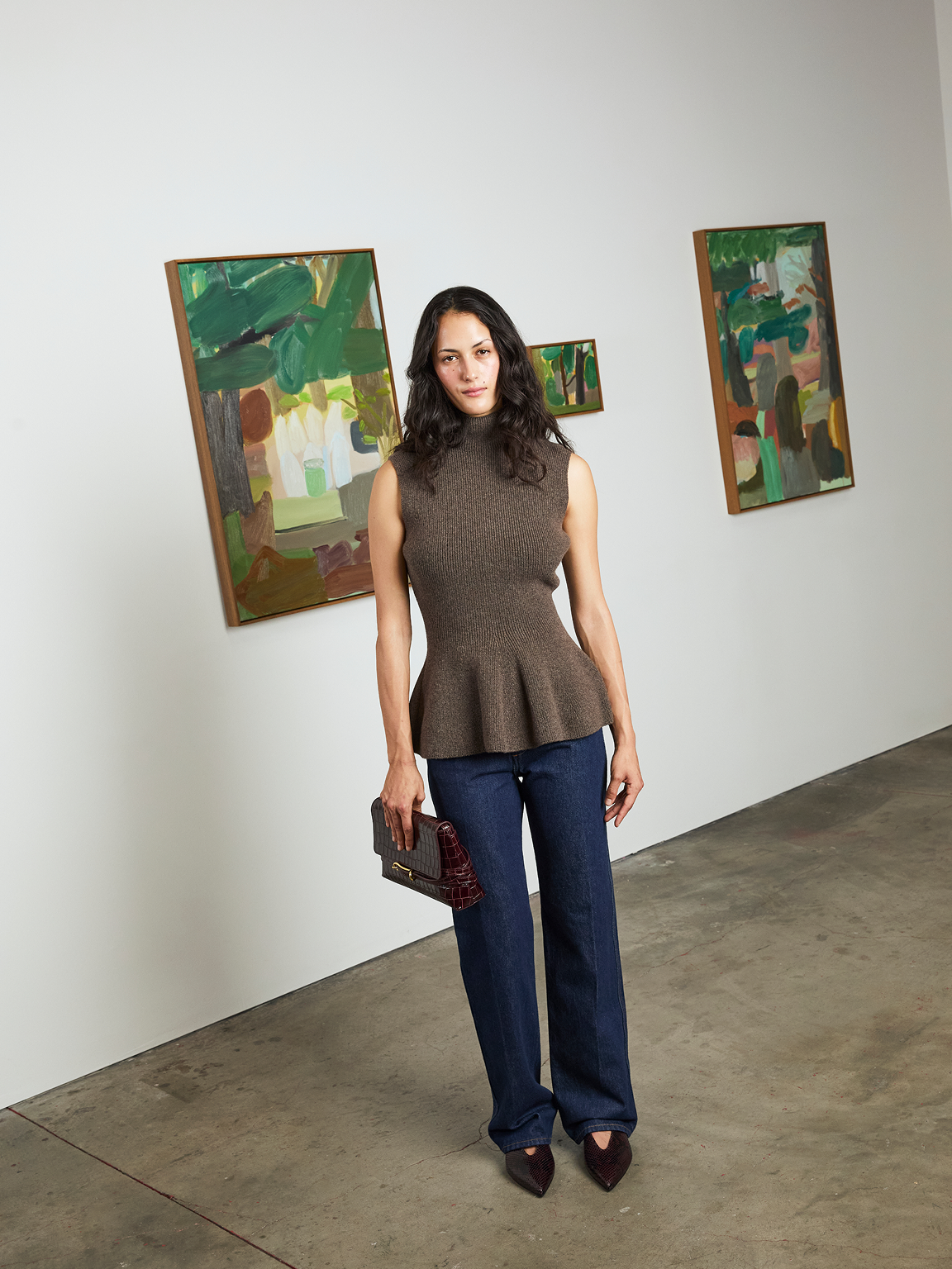 Sculptural Knit Top