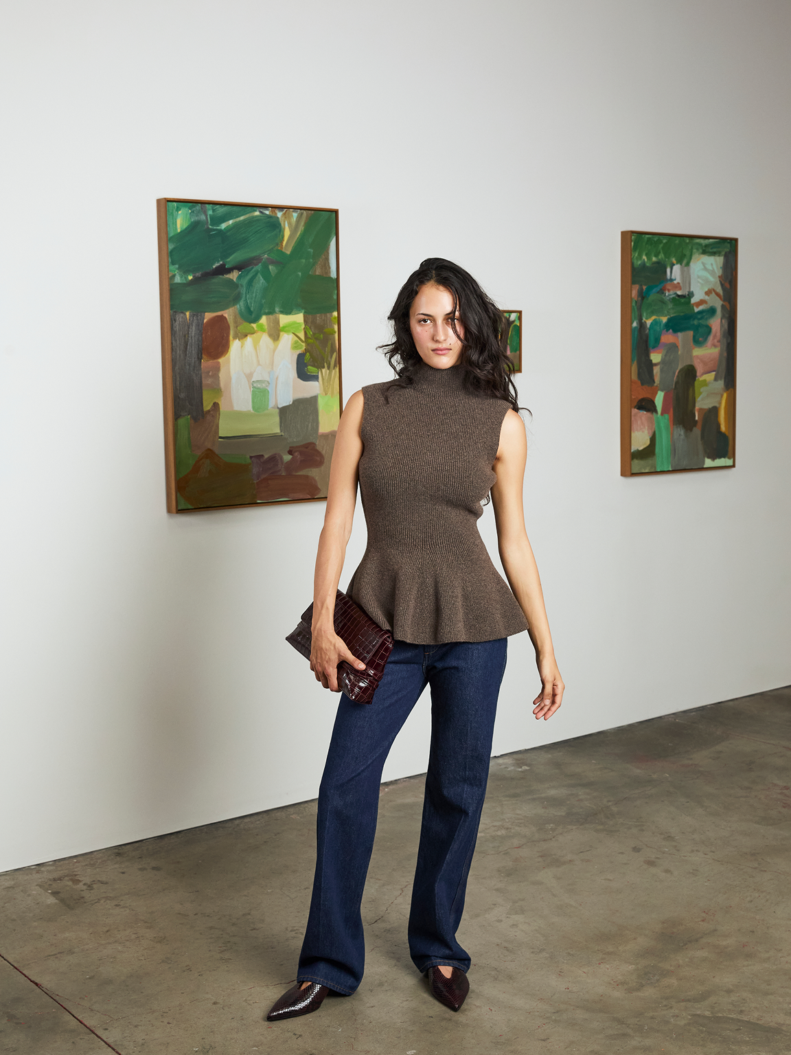 Sculptural Knit Top