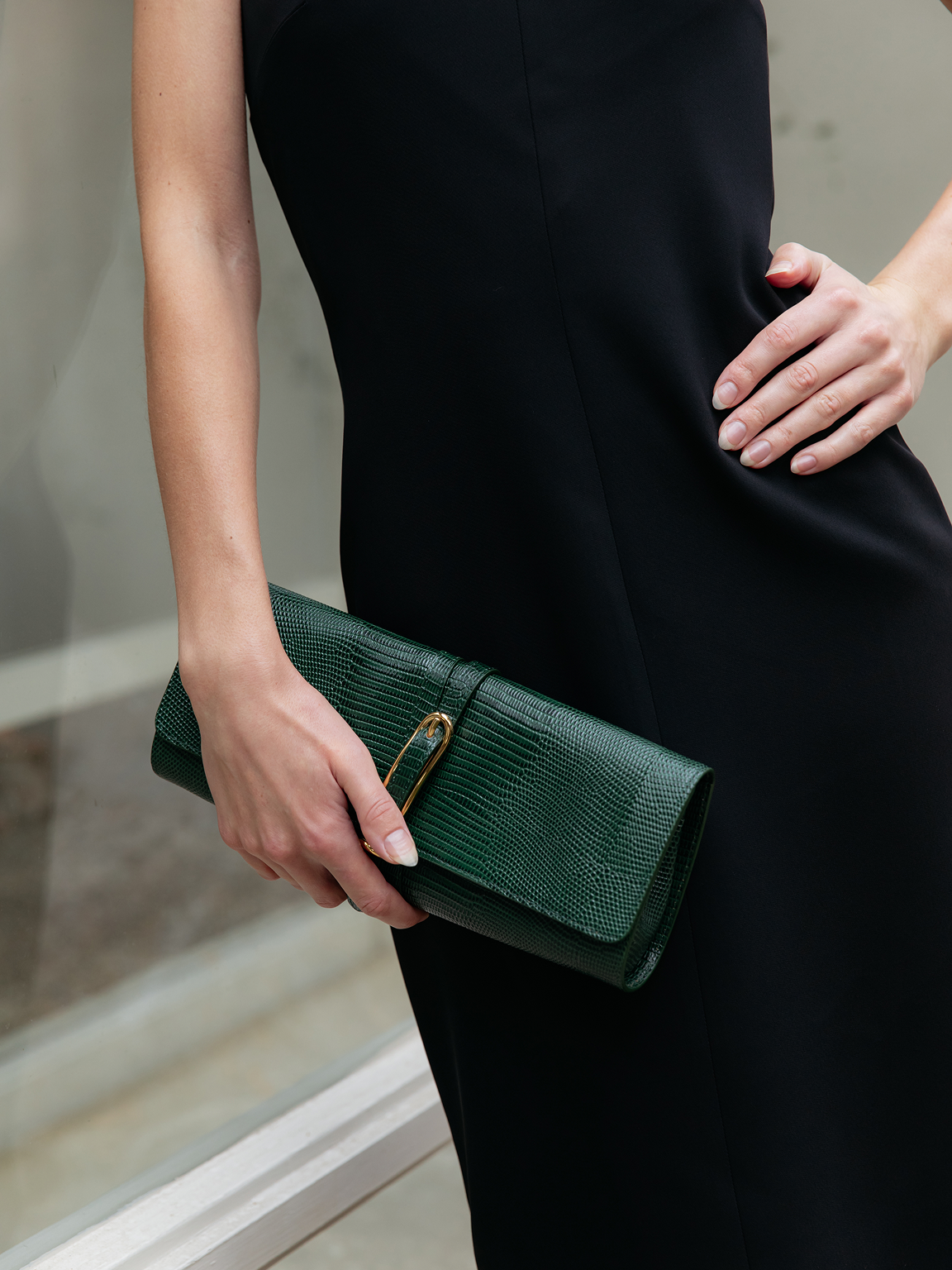 Belted Clutch