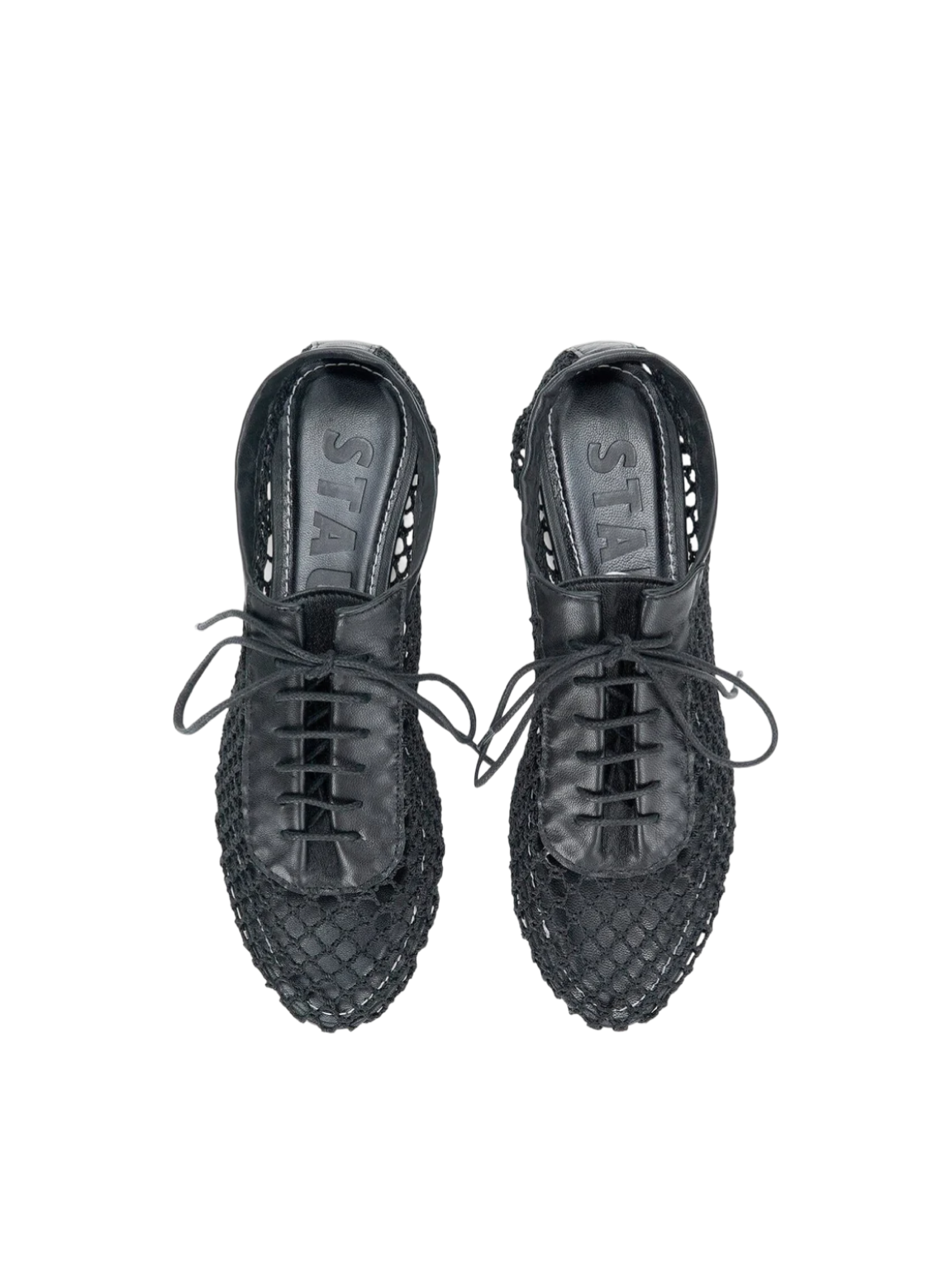Kit Lace Up Flat - Black