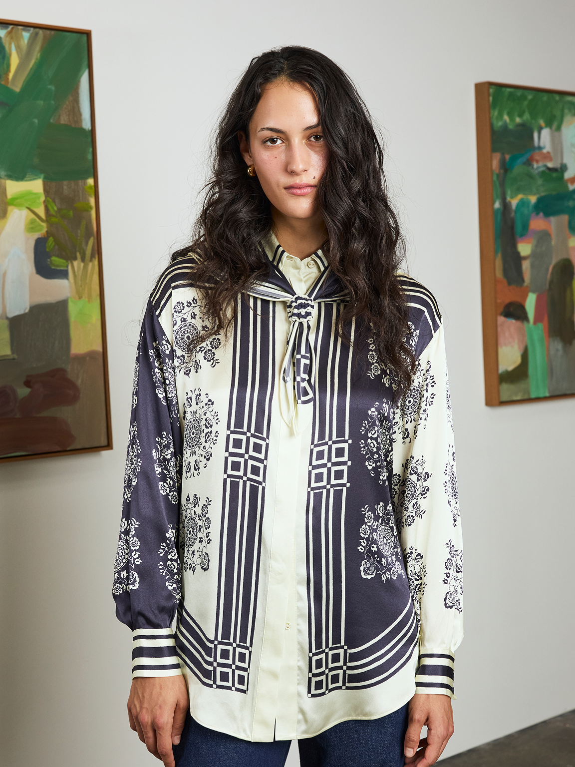 Banderra Scarf Shirt