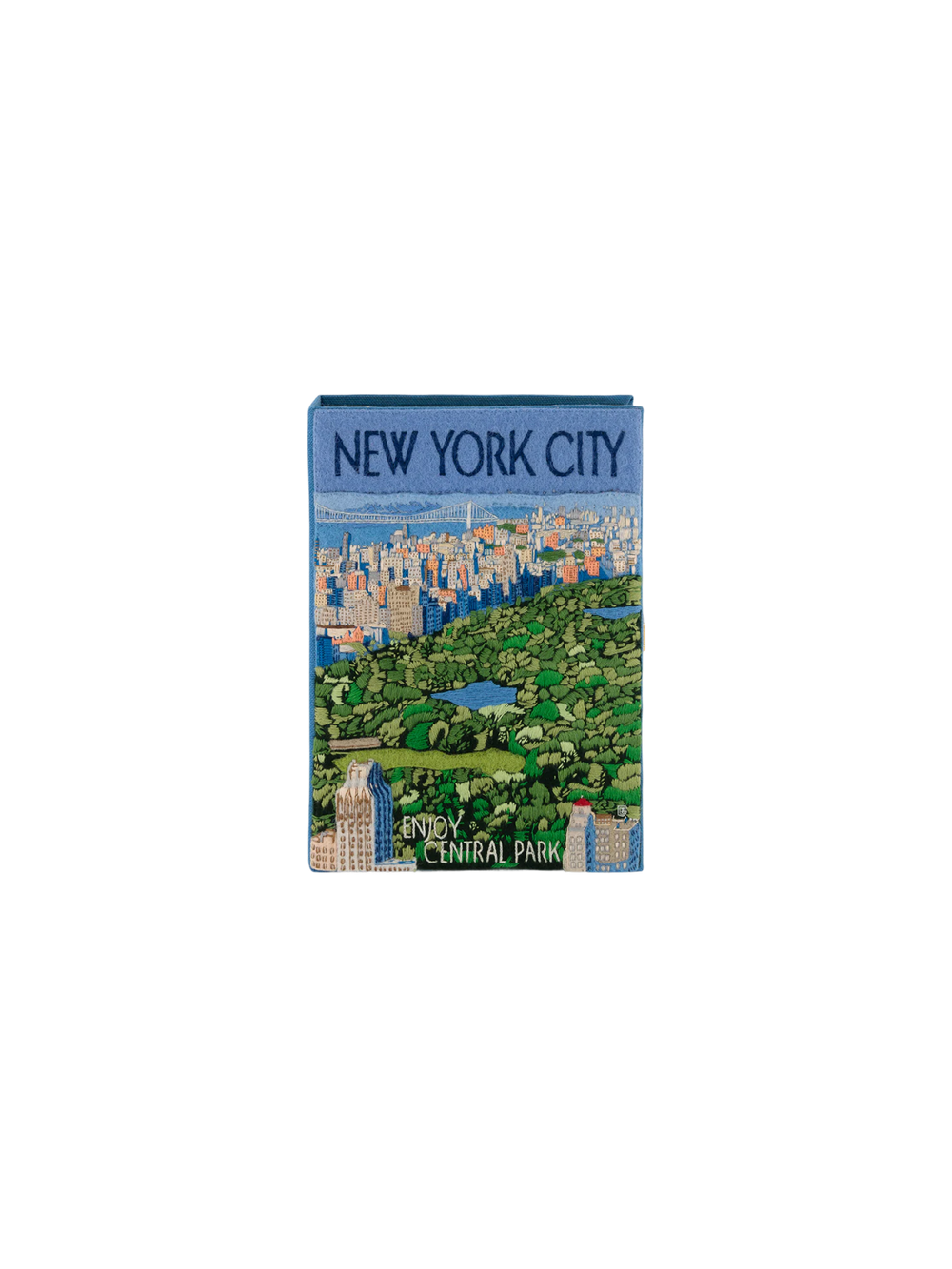 New York City Book Clutch