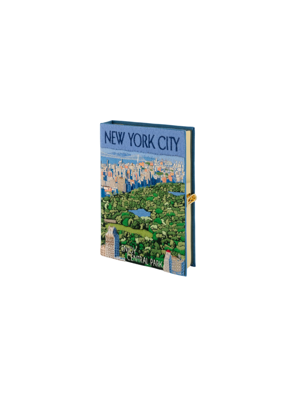 New York City Book Clutch