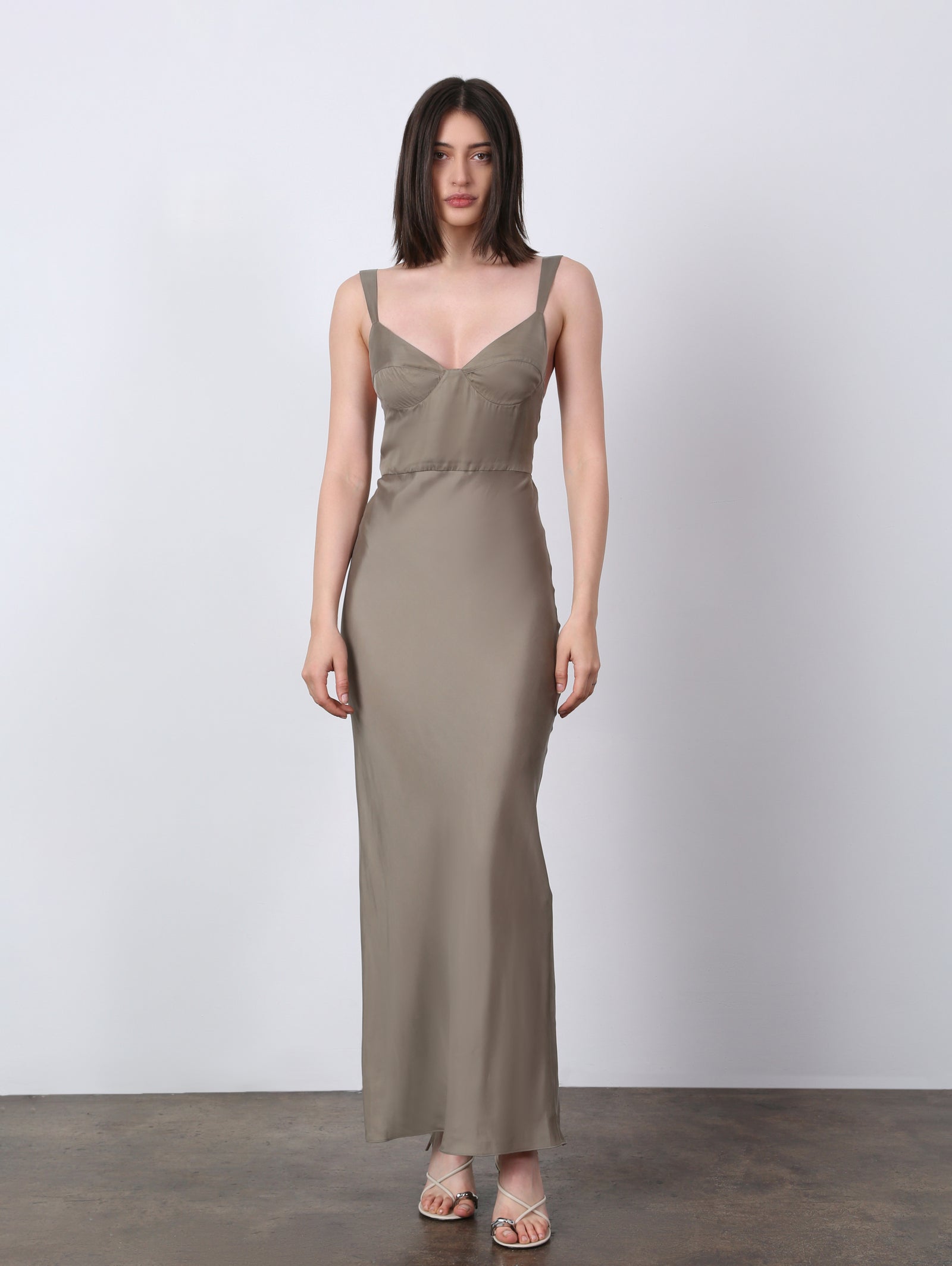 Peignoir Slip Dress