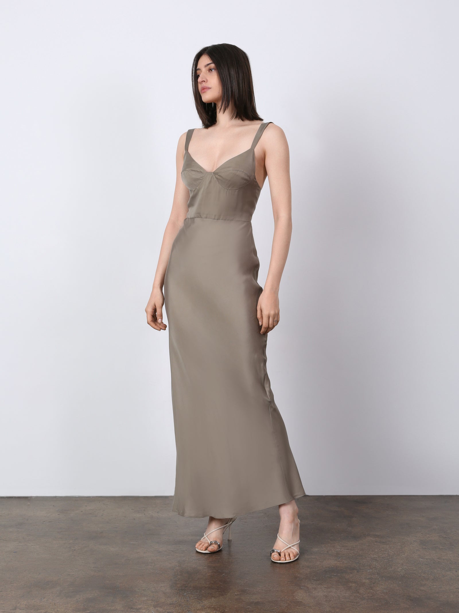 Peignoir Slip Dress