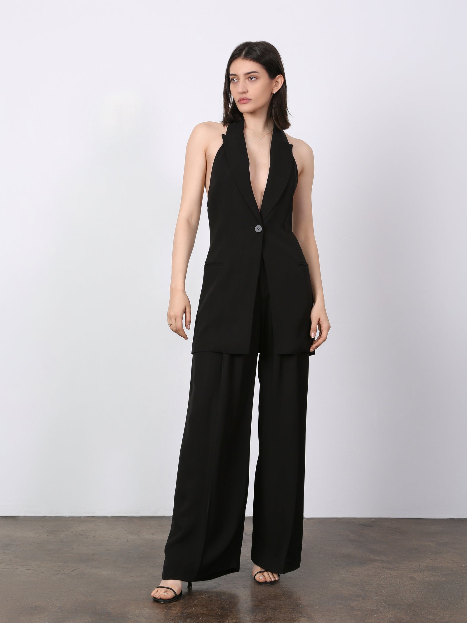 Overlap Waist Trouser