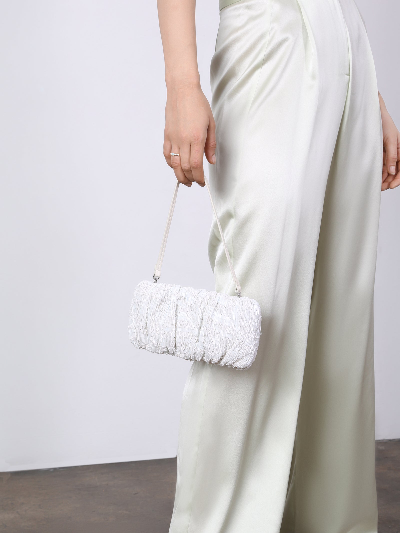 Beaded Bean Convertible Bag
