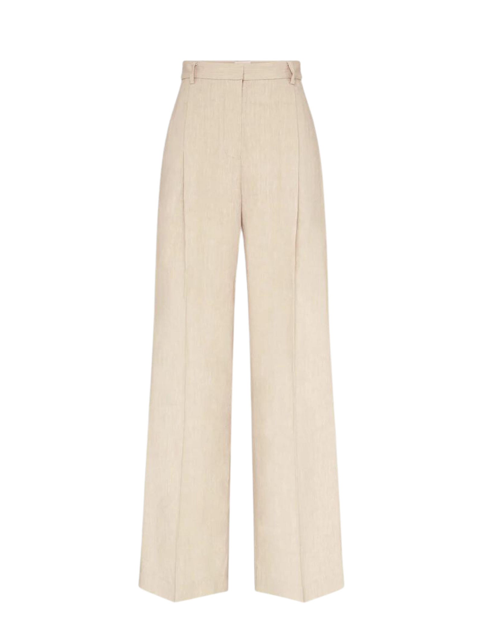 Linen Pleat Trouser